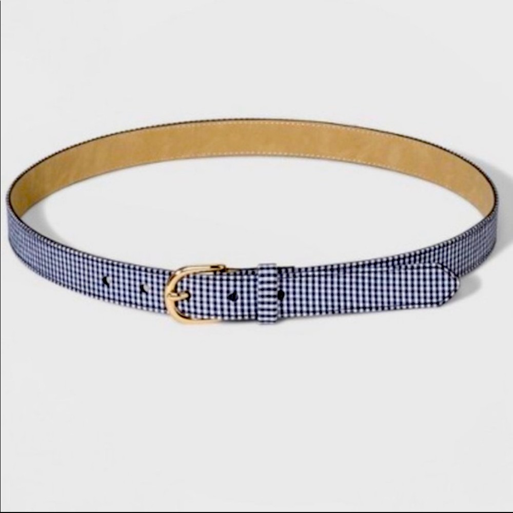 🆕 a new day “Gingham” Navy Belt